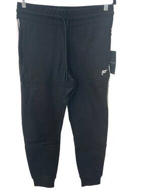 Fabletics Go-To Jogger Black White Sport Stripes Men's Size Small Regular NWT